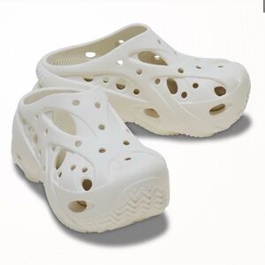 Crocs Caged Clog Chalk Women size 8
